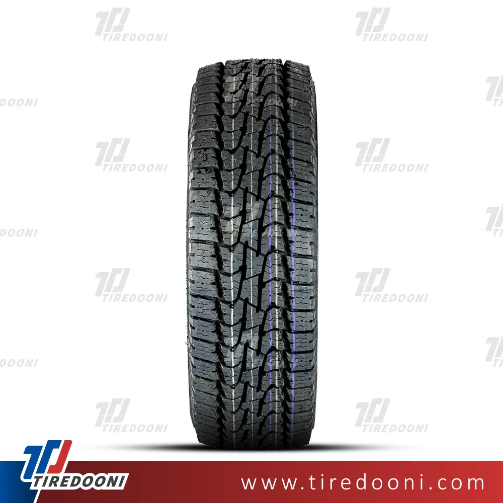 لاستیک خودرو نانکنگ سایز 215/80R15  مدل گل AT5